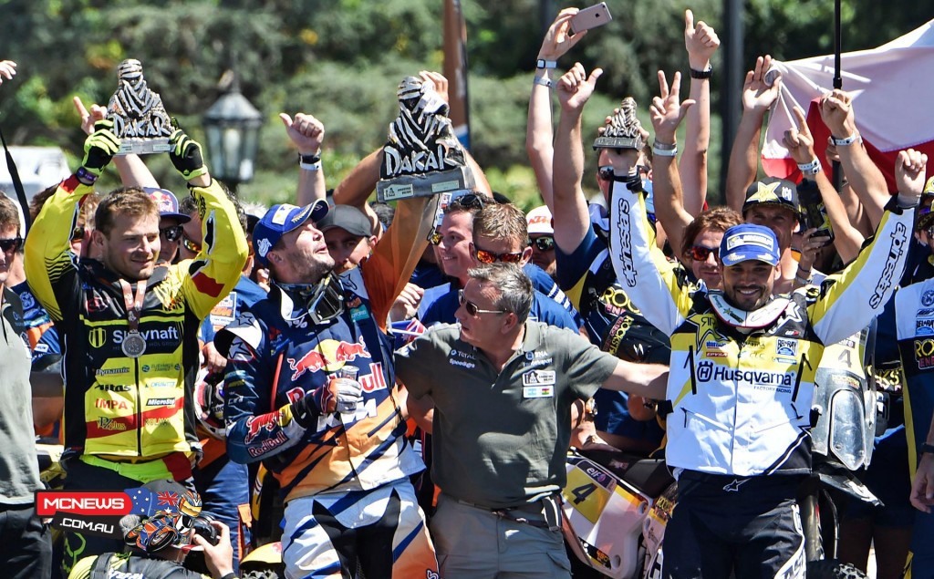 podium Dakar