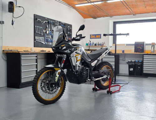 PREPARACIÓN DE LAS SUSPENSIONES EN LA KOVE 800X PRO