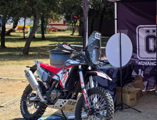 ÚLTIMAS MODIFICACIONES EN LA RIEJU 307 RALLY: AMORTIGUADOR OHLINS, PROTECCIÓN ESCAPE, CORONA DE 44 DIENTES.